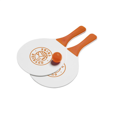 Logo trade corporate gifts image of: BeachTennis Small Size beach game
