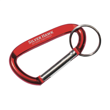Logo trade promotional merchandise image of: CarabineKey carabiner hook