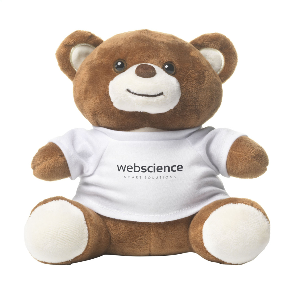 Logo trade promotional giveaways image of: Billy Bear Normal Size cuddle toy