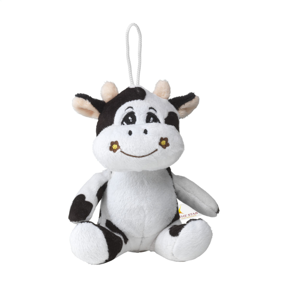 Logo trade promotional item photo of: Animal Friend Cow cuddle toy