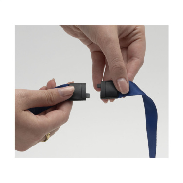 Logo trade promotional merchandise photo of: Lanyard Sublimation Safety RPET 2 cm lanyard