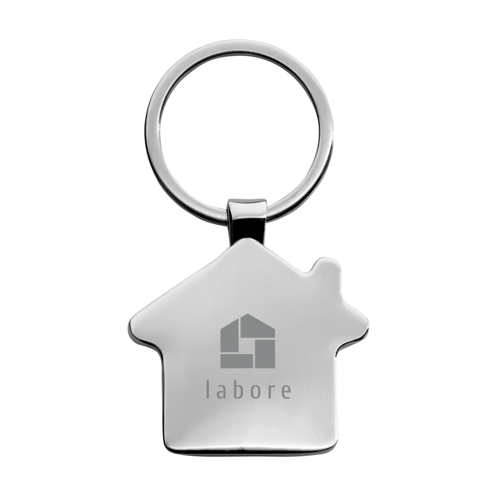 Logo trade advertising products picture of: Casa bamboo keyring
