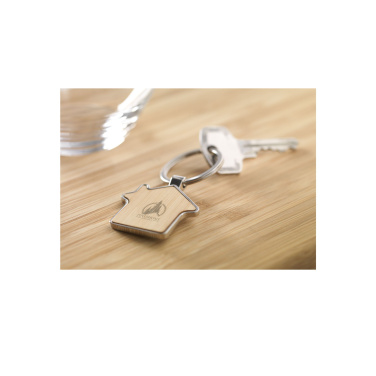 Logo trade promotional item photo of: Casa bamboo keyring