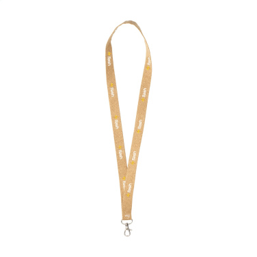 Logotrade promotional products photo of: Lanyard Cork 2 cm keycord