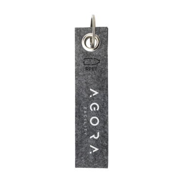 Logotrade corporate gift image of: GRS RPET Felt Keyring