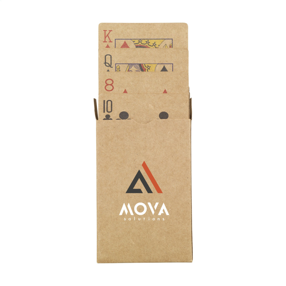 Logo trade promotional giveaways picture of: Recycled Playing Cards Single deck