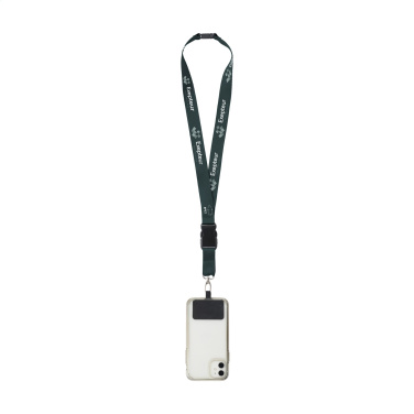 Logotrade promotional item picture of: Lanyard Promo Complete Sublimatie RPET 2 cm with Patch