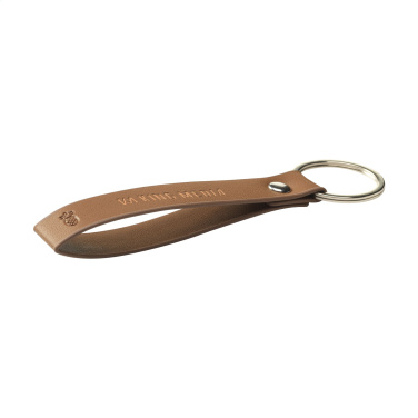 Logo trade advertising products picture of: Vegan Pineapple Leather Keyring