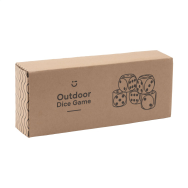 Logo trade promotional giveaway photo of: Outdoor Dice Game