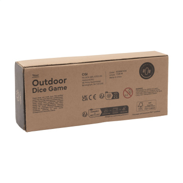 Logo trade promotional products picture of: Outdoor Dice Game