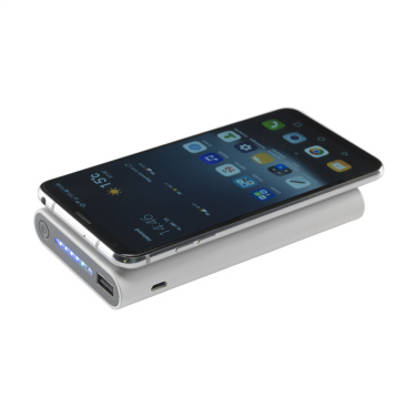 Logo trade promotional items picture of: Wireless Powerbank 8000 C wireless charger