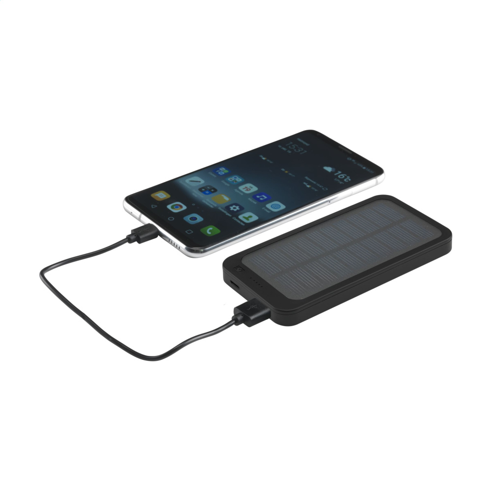 Logotrade promotional item image of: Solar RCS Powerbank 4000 power charger