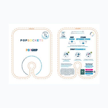 Logotrade promotional giveaway image of: PopSockets® 2.0 telephone holder