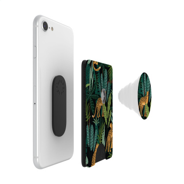 Logo trade promotional items picture of: PopSockets® PopWallet+ card holder with PopGrip