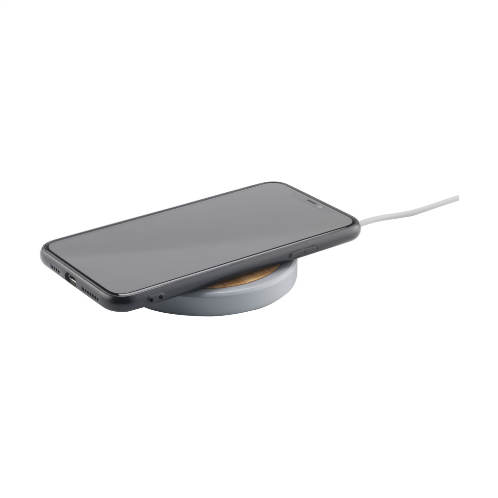 Logotrade corporate gift image of: Lidos Stone ECO 10W Wireless Charger