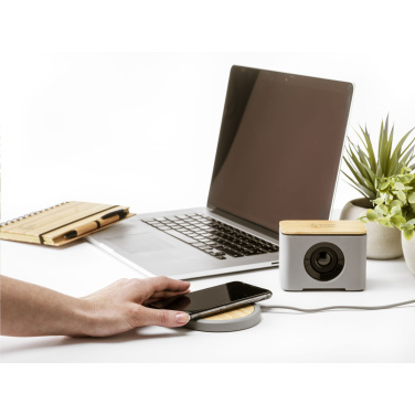 Logo trade advertising product photo of: Lidos Stone ECO 10W Wireless Charger