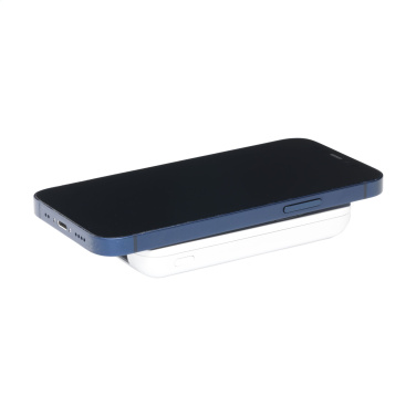 Logo trade promotional giveaways image of: Force Magnetic RCS Recycled Wireless Powerbank 5000