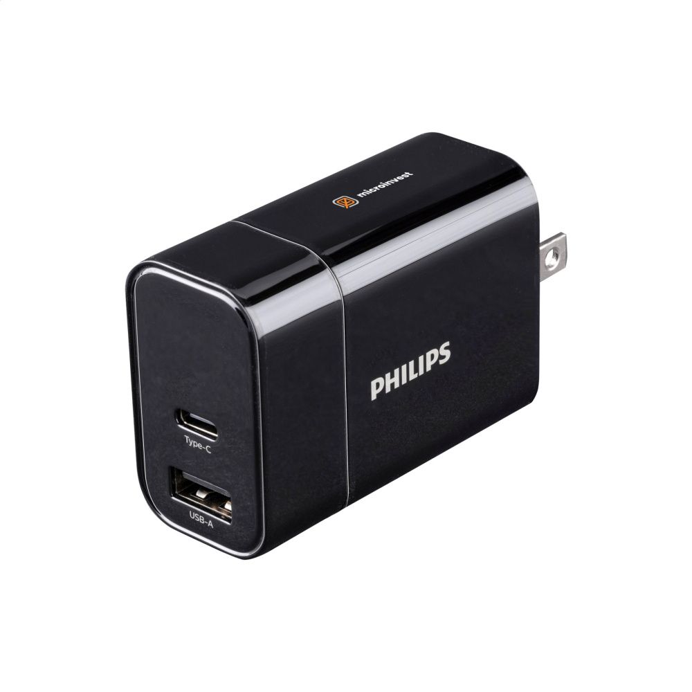 Logotrade promotional products photo of: Philips Travel Charger