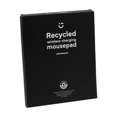 Logotrade advertising product image of: RCS Recycled Wireless Charging Mousepad