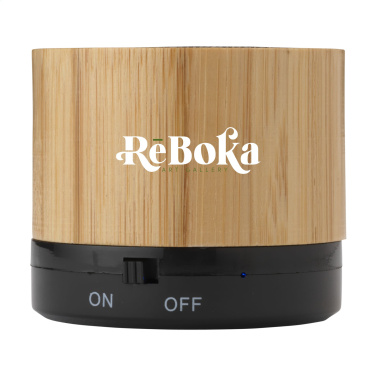 Logo trade promotional item photo of: Bambox Bamboo Speaker