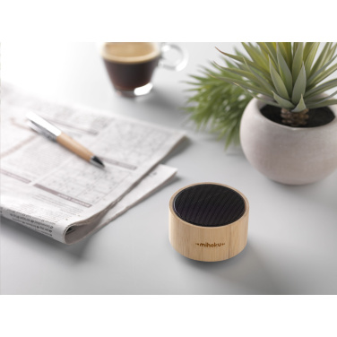 Logotrade promotional merchandise picture of: Wave Bamboo Wireless Speaker