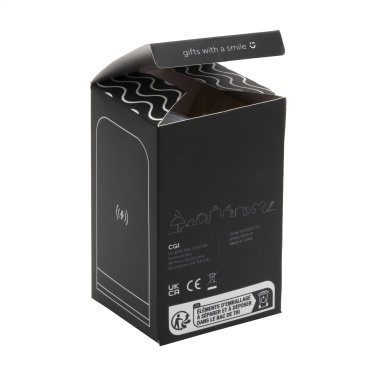 Logo trade promotional gifts image of: Baloo Wireless Charger Stand 15W
