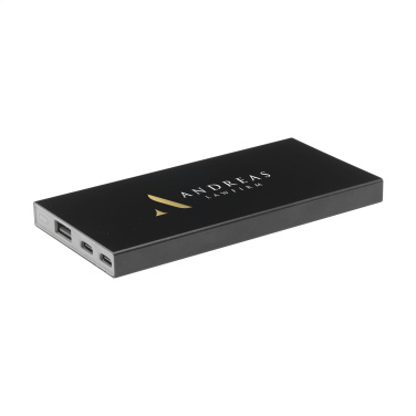 Logotrade promotional item image of: Tecco GRS Recycled Alu Powerbank 5000 external charger