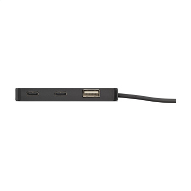 Logotrade promotional product picture of: Tecco GRS Recycled Alu USB Hub