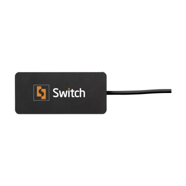 Logotrade promotional product picture of: Tecco GRS Recycled Alu USB Hub