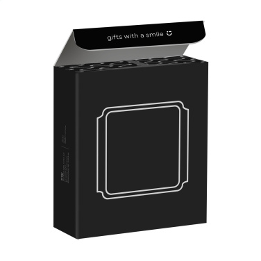 Logo trade promotional merchandise picture of: TriCharge RCS  Recycled PU Wireless Charger