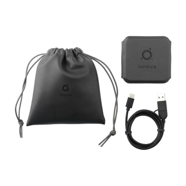 Logotrade promotional product image of: TriCharge RCS  Recycled PU Wireless Charger