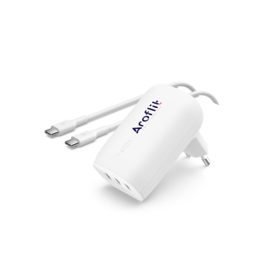 Logo trade promotional giveaways image of: Belkin BoostCharge 3-Port Wall Charger