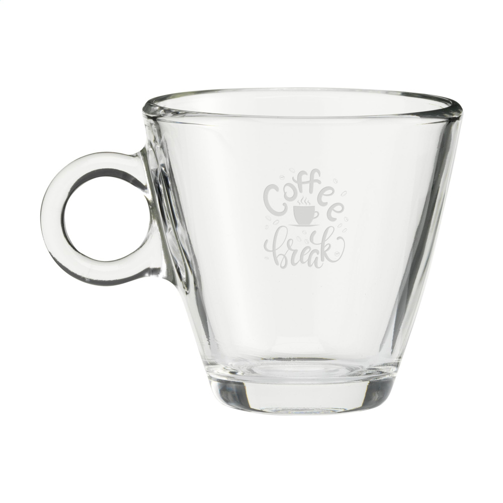 Logotrade promotional gift picture of: Lugano Coffee Glass 230 ml