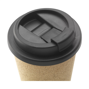 Logo trade promotional gifts image of: Attea Cork 350 ml coffee cup
