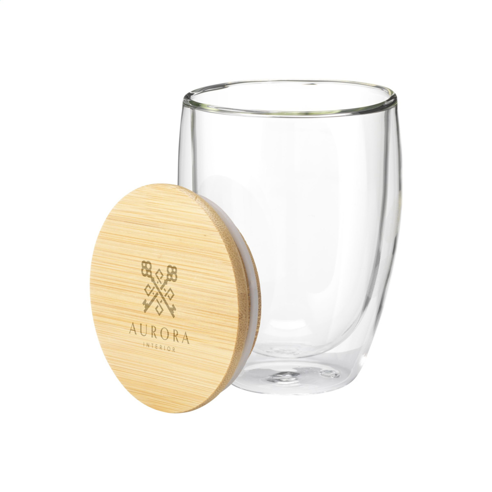 Logotrade promotional giveaway picture of: Alba 350 ml double-walled glass