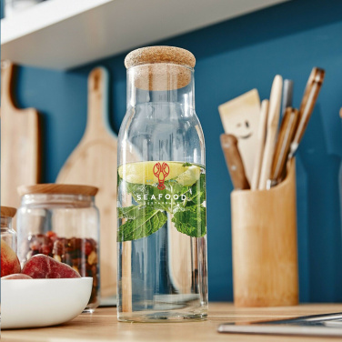 Logotrade advertising product picture of: Algarve Carafe 1 L with a cork cap