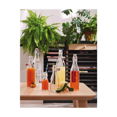 Logo trade promotional merchandise photo of: Vidrio Bottle 1 L water bottle