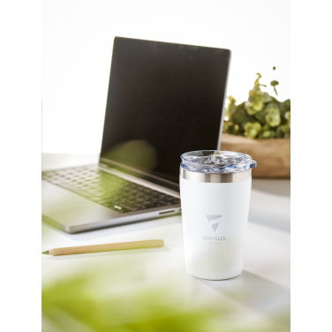 Logo trade advertising products picture of: Re-Steel RCS Recycled Coffee Mug 380 ml thermo cup