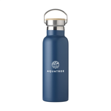 Logo trade advertising products picture of: Nordvik RCS Recycled Steel 500 ml drinking bottle