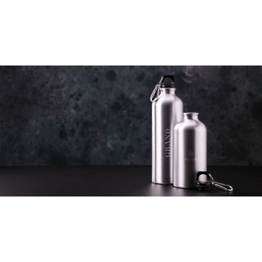 Logo trade promotional item photo of: AluMini GRS Recycled 500 ml water bottle