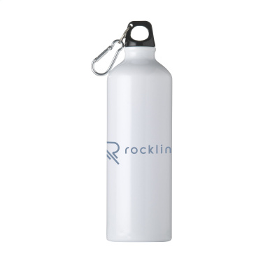 Logotrade business gift image of: AluMaxi GRS Recycled 750 ml water bottle