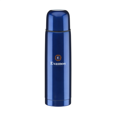Logo trade promotional items picture of: ThermoColour RCS Recycled Steel 500 ml thermo bottle