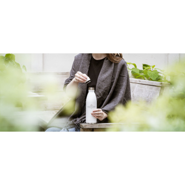 Logotrade promotional items photo of: Topflask Premium RCS Recycled Steel drinking bottle