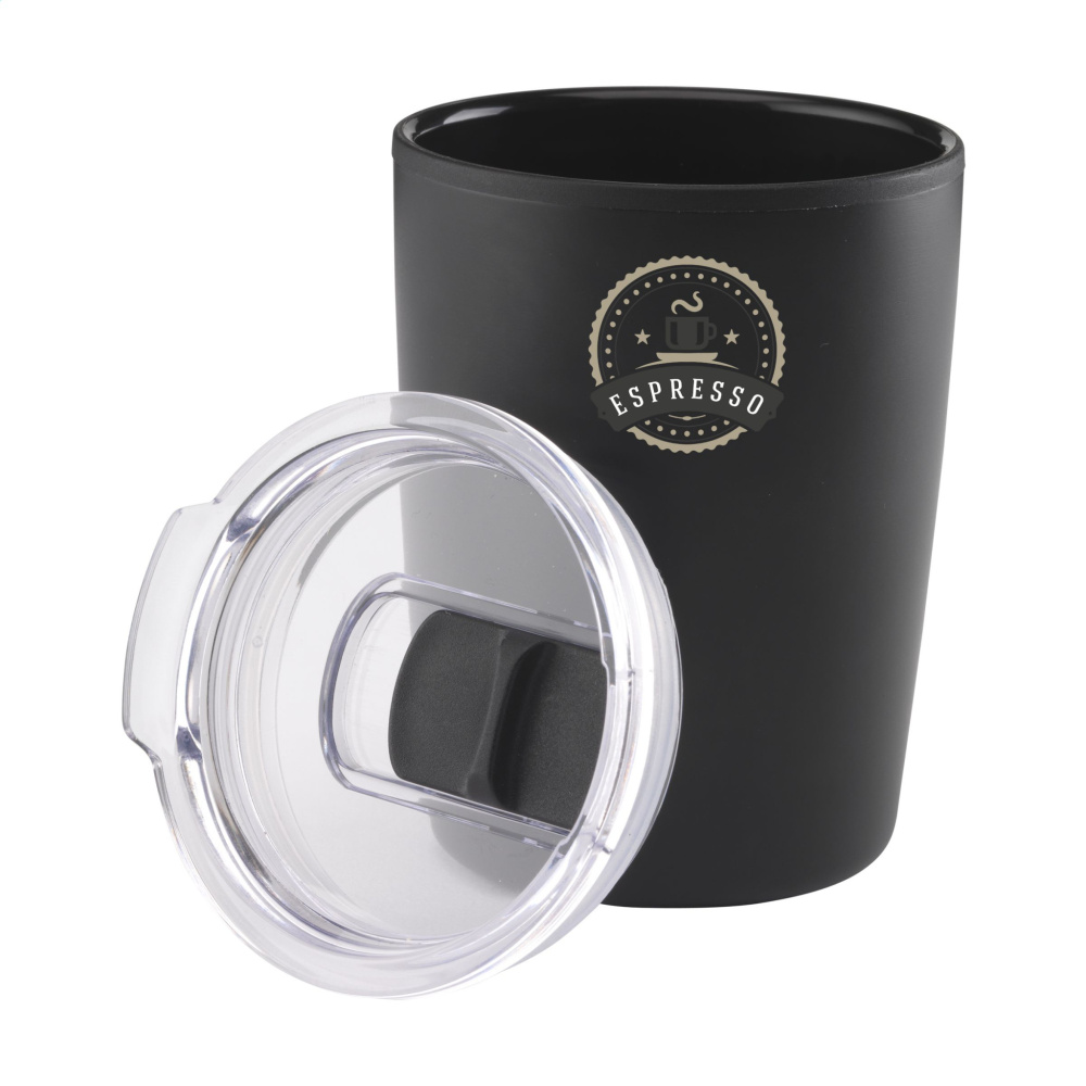 Logotrade promotional gifts photo of: Espresso-to-Go Mug RCS Recycled Steel 170 ml