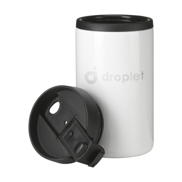 Logo trade promotional gifts image of: Thermo Can RCS Recycled Steel 300 ml thermo cup