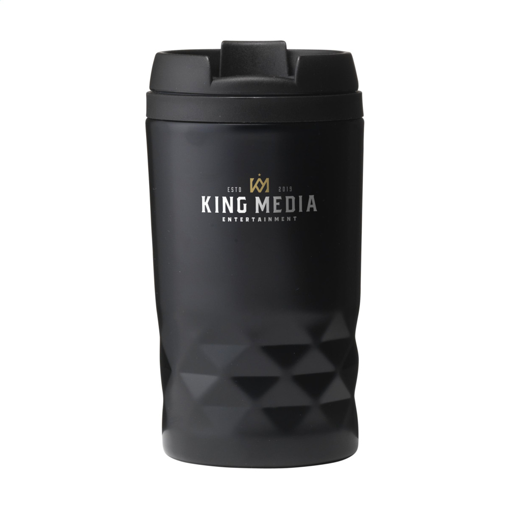 Logotrade advertising products photo of: Graphic Mini Mug RCS Recycled Steel 250 ml thermo cup