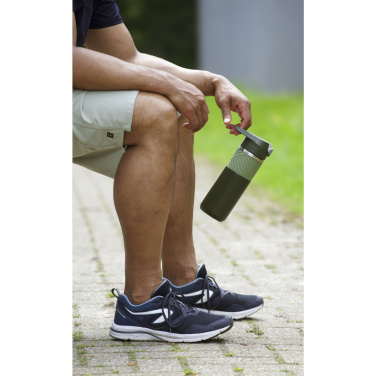 Logo trade corporate gifts image of: Lynn RCS Recycled Steel Bottle 500 ml