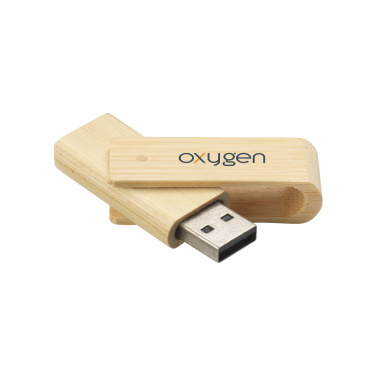 Logotrade promotional merchandise picture of: USB Waya Bamboo  8 GB