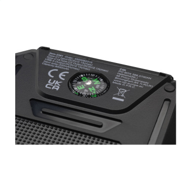 Logo trade advertising products picture of: Trail RCS Solar Charger Compass 8000