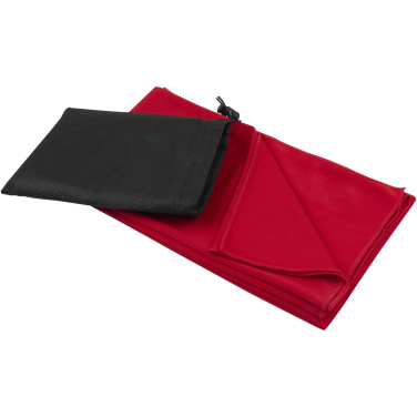 Logotrade corporate gift picture of: Lucas RPET sport towel 70x140 cm
